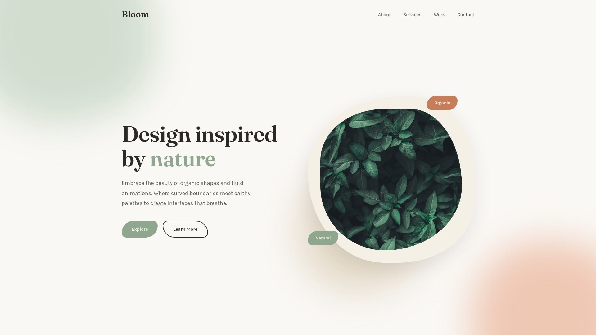 Organic Biomorphic Preview